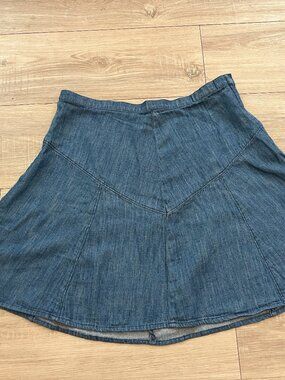 Madewell Jean mini skirt